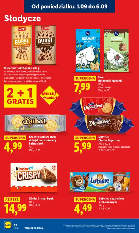 Lidl - gazetka promocyjna Oferta od poniedziałku od poniedziałku 01.09 do środy 03.09 - strona 36
