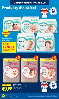 Lidl - gazetka promocyjna Oferta od poniedziałku od poniedziałku 01.09 do środy 03.09 - strona 50