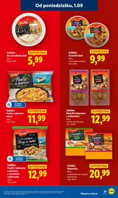 Lidl - gazetka promocyjna Oferta od poniedziałku od poniedziałku 01.09 do środy 03.09 - strona 33