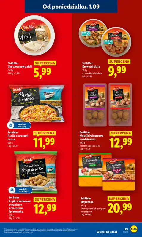 Lidl - gazetka promocyjna Oferta od poniedziałku od poniedziałku 01.09 do środy 03.09 - strona 33