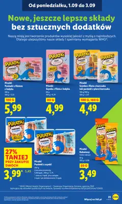 Lidl - gazetka promocyjna Oferta od poniedziałku od poniedziałku 01.09 do środy 03.09 - strona 27