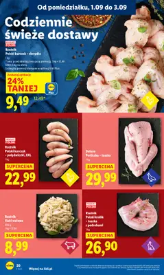 Lidl - gazetka promocyjna Oferta od poniedziałku od poniedziałku 01.09 do środy 03.09 - strona 24