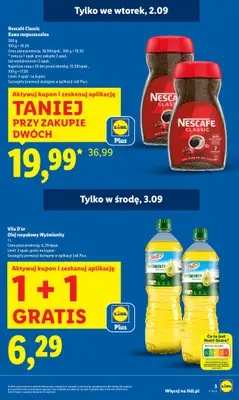 Lidl - gazetka promocyjna Oferta od poniedziałku od poniedziałku 01.09 do środy 03.09 - strona 3