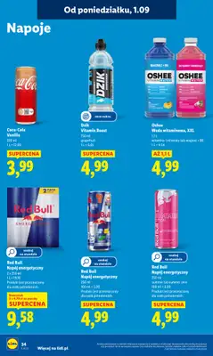 Lidl - gazetka promocyjna Oferta od poniedziałku od poniedziałku 01.09 do środy 03.09 - strona 38