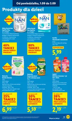 Lidl - gazetka promocyjna Oferta od poniedziałku od poniedziałku 01.09 do środy 03.09 - strona 51