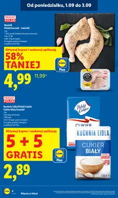 Lidl - gazetka promocyjna Oferta od poniedziałku od poniedziałku 01.09 do środy 03.09 - strona 4
