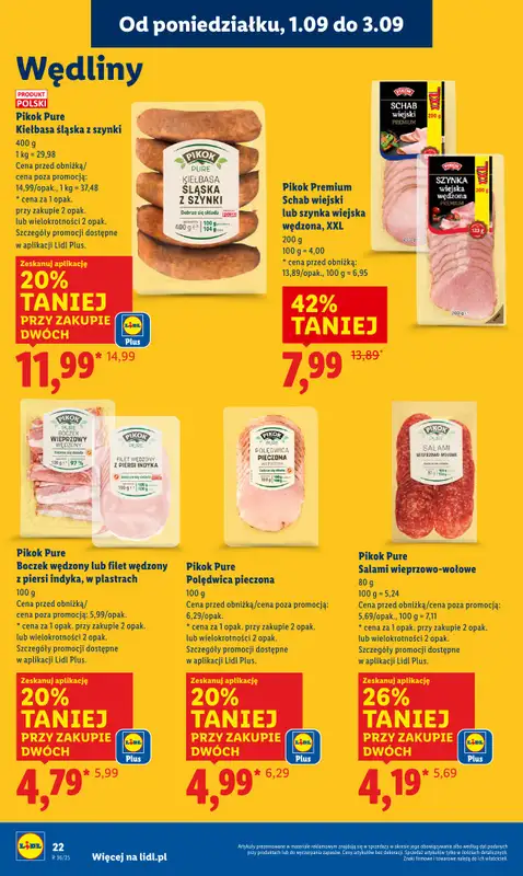 Lidl - gazetka promocyjna Oferta od poniedziałku od poniedziałku 01.09 do środy 03.09 - strona 26