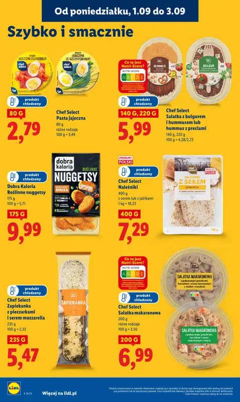 Lidl - gazetka promocyjna Oferta od poniedziałku od poniedziałku 01.09 do środy 03.09 - strona 48
