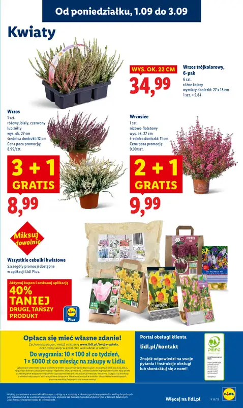 Lidl - gazetka promocyjna Oferta od poniedziałku od poniedziałku 01.09 do środy 03.09 - strona 57