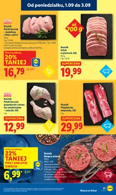 Lidl - gazetka promocyjna Oferta od poniedziałku od poniedziałku 01.09 do środy 03.09 - strona 25