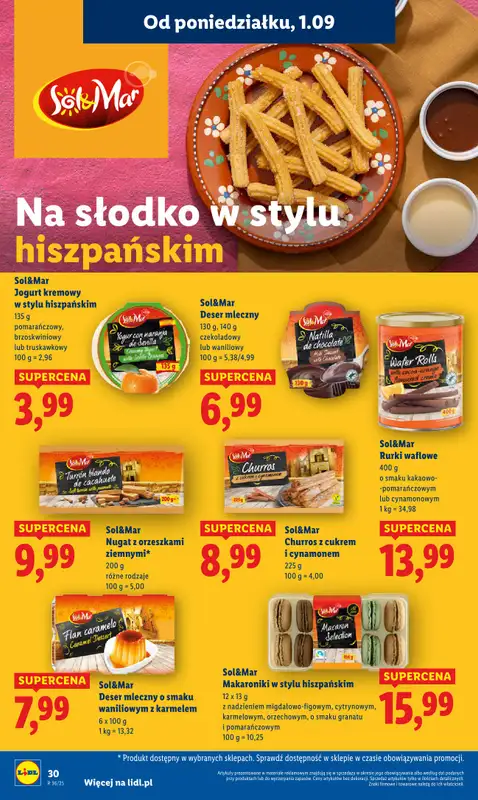 Lidl - gazetka promocyjna Oferta od poniedziałku od poniedziałku 01.09 do środy 03.09 - strona 34
