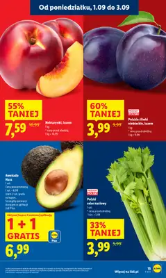 Lidl - gazetka promocyjna Oferta od poniedziałku od poniedziałku 01.09 do środy 03.09 - strona 19