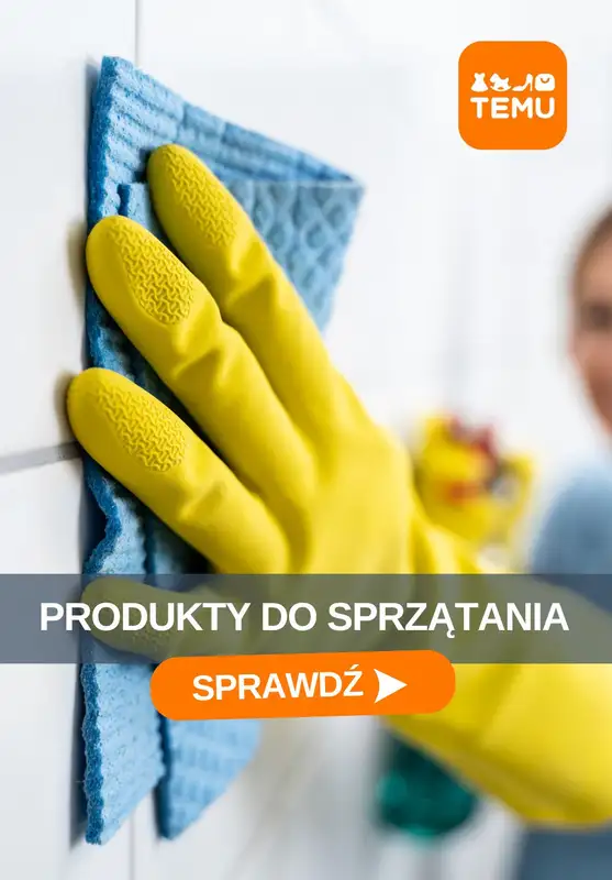 Temu - gazetka promocyjna Praktyczne produkty do sprzątania od wtorku 02.09 