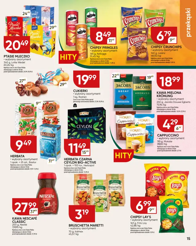 Chata Polska - gazetka promocyjna Gazetka od czwartku 11.09 do niedzieli 21.09 - strona 15