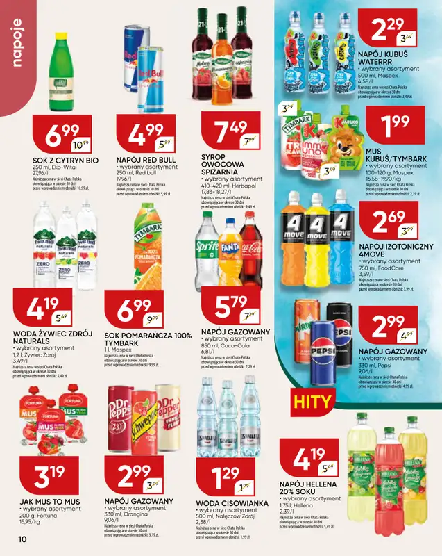 Chata Polska - gazetka promocyjna Gazetka od czwartku 11.09 do niedzieli 21.09 - strona 10