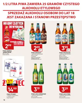 Chata Polska - gazetka promocyjna Gazetka od czwartku 11.09 do niedzieli 21.09 - strona 16 Chata Polska - gazetka promocyjna Gazetka od czwartku 11.09 do niedzieli 21.09 - strona 16