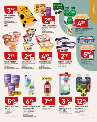 Chata Polska - gazetka promocyjna Gazetka od czwartku 11.09 do niedzieli 21.09 - strona 5 Chata Polska - gazetka promocyjna Gazetka od czwartku 11.09 do niedzieli 21.09 - strona 5