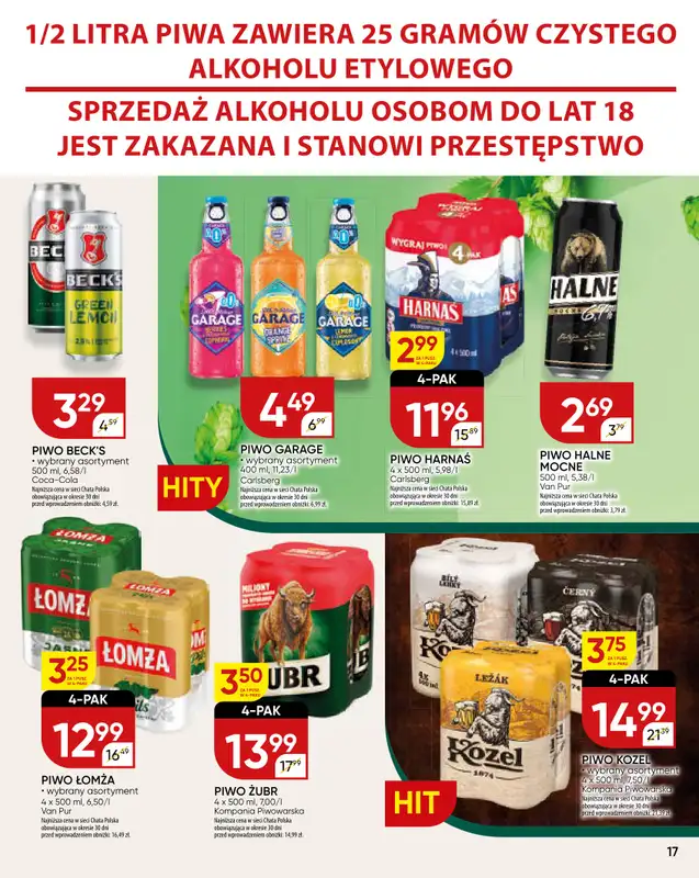 Chata Polska - gazetka promocyjna Gazetka od czwartku 11.09 do niedzieli 21.09 - strona 17