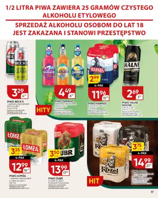 Chata Polska - gazetka promocyjna Gazetka od czwartku 11.09 do niedzieli 21.09 - strona 17 Chata Polska - gazetka promocyjna Gazetka od czwartku 11.09 do niedzieli 21.09 - strona 17