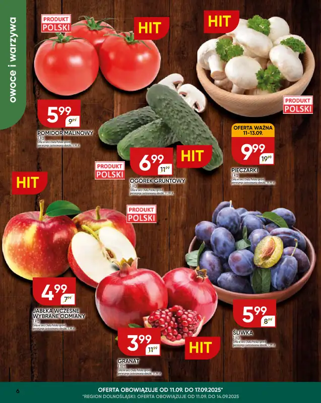 Chata Polska - gazetka promocyjna Gazetka od czwartku 11.09 do niedzieli 21.09 - strona 6