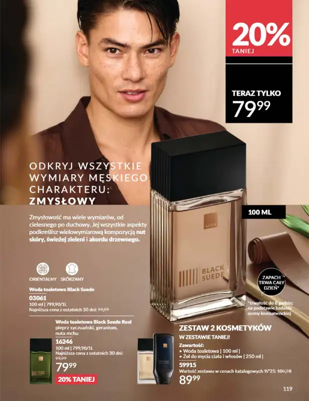 AVON - gazetka promocyjna Katalog Wrzesień 2025 od wtorku 02.09 do wtorku 30.09 - strona 119