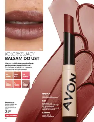 AVON - gazetka promocyjna Katalog Wrzesień 2025 od wtorku 02.09 do wtorku 30.09 - strona 62