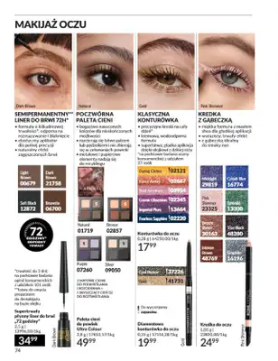 AVON - gazetka promocyjna Katalog Wrzesień 2025 od wtorku 02.09 do wtorku 30.09 - strona 74