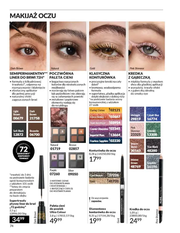 AVON - gazetka promocyjna Katalog Wrzesień 2025 od wtorku 02.09 do wtorku 30.09 - strona 74