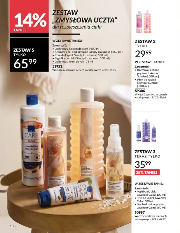 AVON - gazetka promocyjna Katalog Wrzesień 2025 od wtorku 02.09 do wtorku 30.09 - strona 188