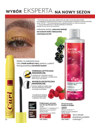 AVON - gazetka promocyjna Katalog Wrzesień 2025 od wtorku 02.09 do wtorku 30.09 - strona 16