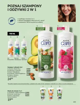 AVON - gazetka promocyjna Katalog Wrzesień 2025 od wtorku 02.09 do wtorku 30.09 - strona 203