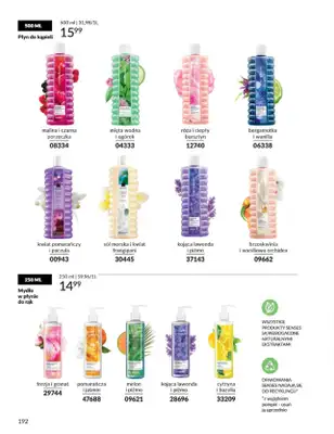 AVON - gazetka promocyjna Katalog Wrzesień 2025 od wtorku 02.09 do wtorku 30.09 - strona 192