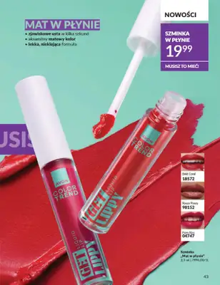 AVON - gazetka promocyjna Katalog Wrzesień 2025 od wtorku 02.09 do wtorku 30.09 - strona 43