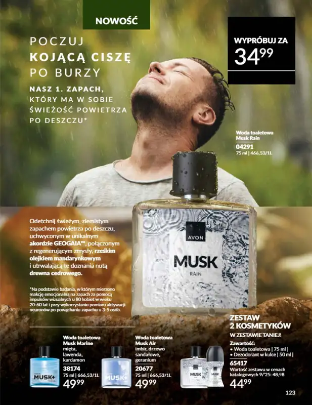 AVON - gazetka promocyjna Katalog Wrzesień 2025 od wtorku 02.09 do wtorku 30.09 - strona 123