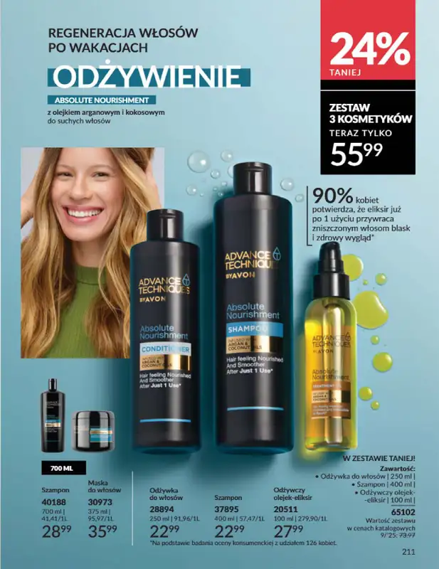 AVON - gazetka promocyjna Katalog Wrzesień 2025 od wtorku 02.09 do wtorku 30.09 - strona 211