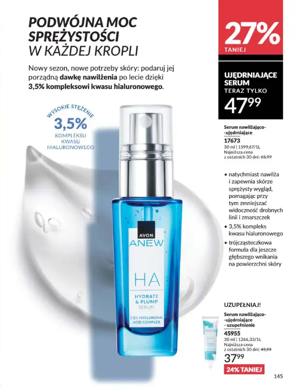 AVON - gazetka promocyjna Katalog Wrzesień 2025 od wtorku 02.09 do wtorku 30.09 - strona 145