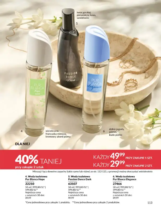 AVON - gazetka promocyjna Katalog Wrzesień 2025 od wtorku 02.09 do wtorku 30.09 - strona 113
