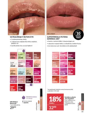 AVON - gazetka promocyjna Katalog Wrzesień 2025 od wtorku 02.09 do wtorku 30.09 - strona 65