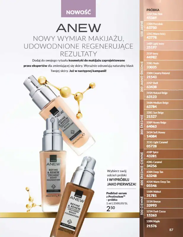 AVON - gazetka promocyjna Katalog Wrzesień 2025 od wtorku 02.09 do wtorku 30.09 - strona 87