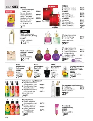 AVON - gazetka promocyjna Katalog Wrzesień 2025 od wtorku 02.09 do wtorku 30.09 - strona 124