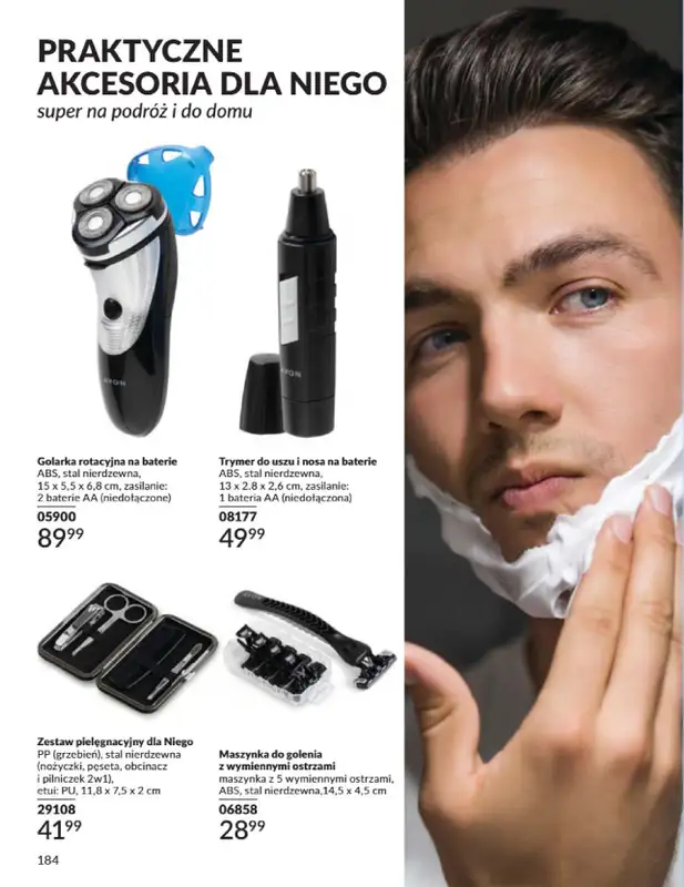AVON - gazetka promocyjna Katalog Wrzesień 2025 od wtorku 02.09 do wtorku 30.09 - strona 184