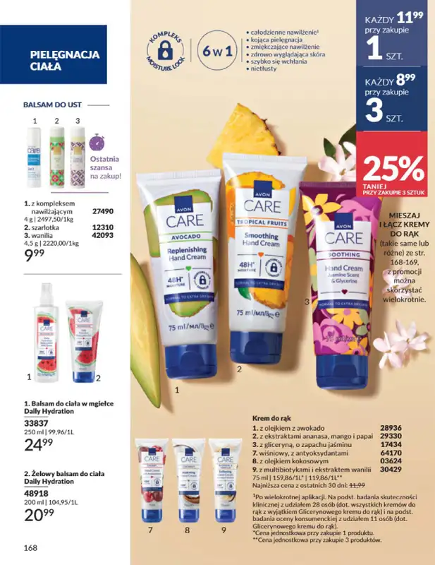 AVON - gazetka promocyjna Katalog Wrzesień 2025 od wtorku 02.09 do wtorku 30.09 - strona 168