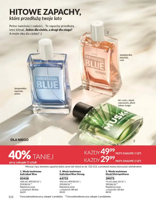 AVON - gazetka promocyjna Katalog Wrzesień 2025 od wtorku 02.09 do wtorku 30.09 - strona 112
