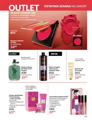 AVON - gazetka promocyjna Katalog Wrzesień 2025 od wtorku 02.09 do wtorku 30.09 - strona 165