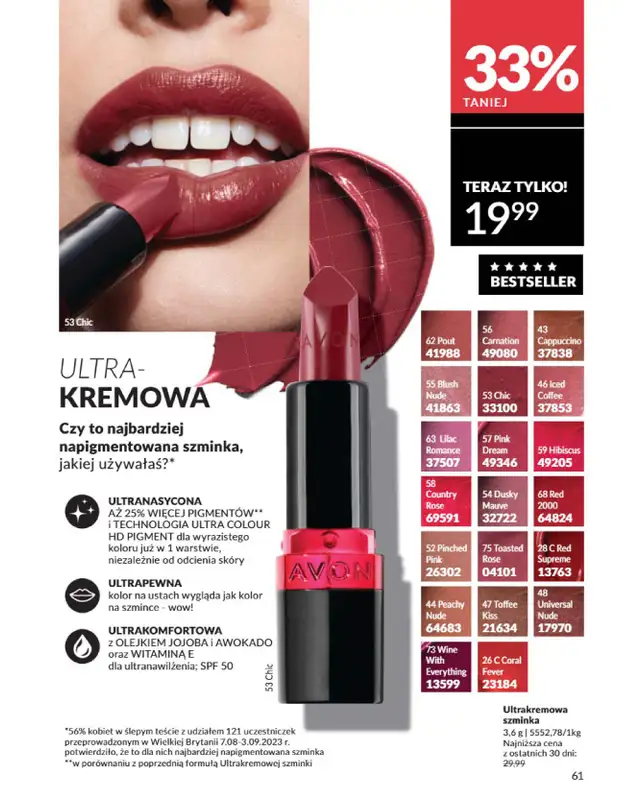 AVON - gazetka promocyjna Katalog Wrzesień 2025 od wtorku 02.09 do wtorku 30.09 - strona 61