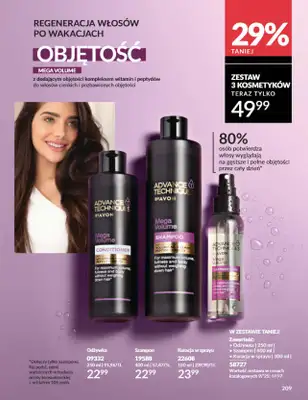 AVON - gazetka promocyjna Katalog Wrzesień 2025 od wtorku 02.09 do wtorku 30.09 - strona 209