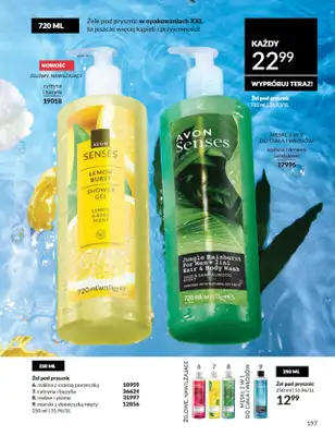 AVON - gazetka promocyjna Katalog Wrzesień 2025 od wtorku 02.09 do wtorku 30.09 - strona 197