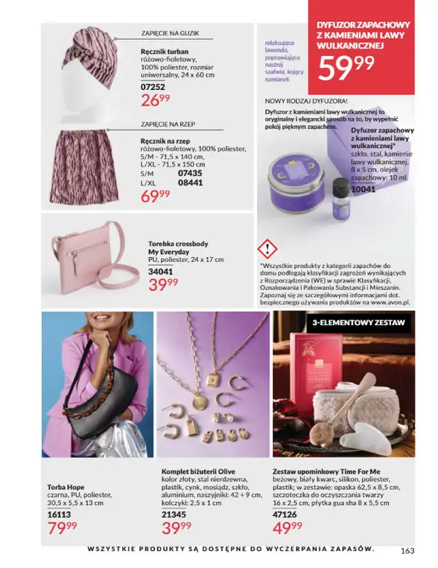 AVON - gazetka promocyjna Katalog Wrzesień 2025 od wtorku 02.09 do wtorku 30.09 - strona 163