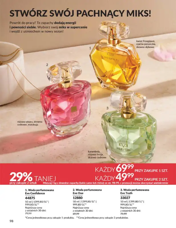 AVON - gazetka promocyjna Katalog Wrzesień 2025 od wtorku 02.09 do wtorku 30.09 - strona 98