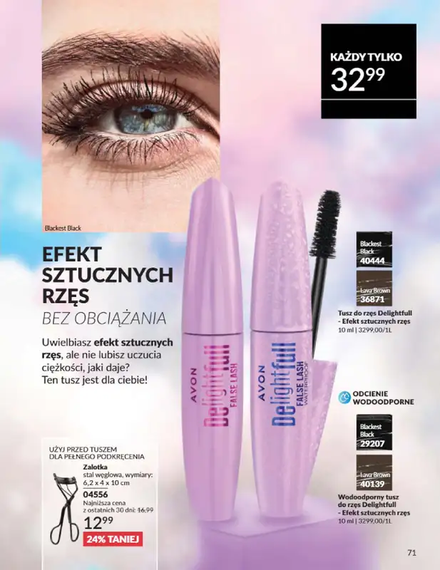 AVON - gazetka promocyjna Katalog Wrzesień 2025 od wtorku 02.09 do wtorku 30.09 - strona 71